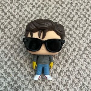 Funko Action Figure with Black, Yellow, and Blue Colors